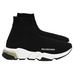 Balenciaga Speed Sneakers in Black Polyester